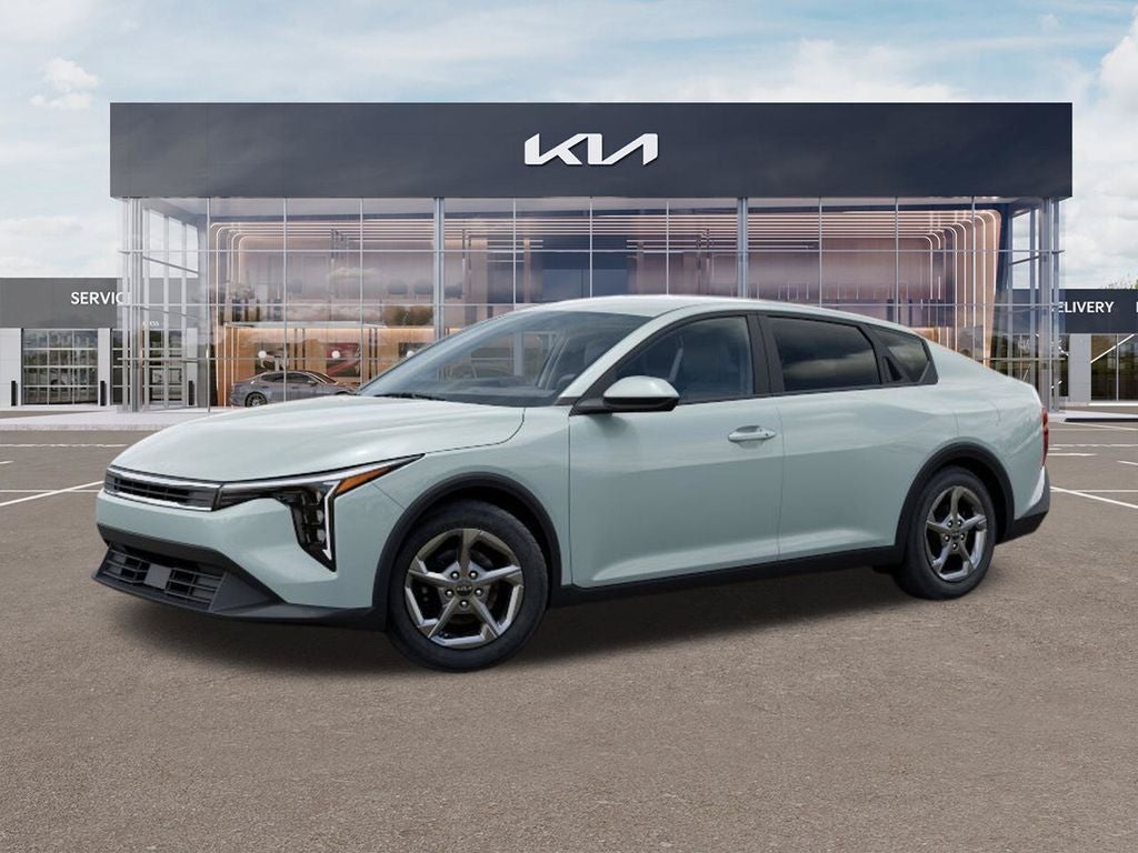2026 Kia K4 — rear three-quarter view