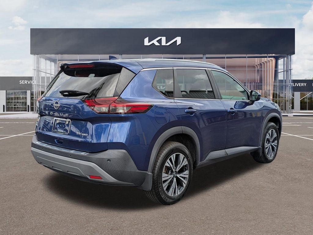 2023 Nissan Rogue — interior view