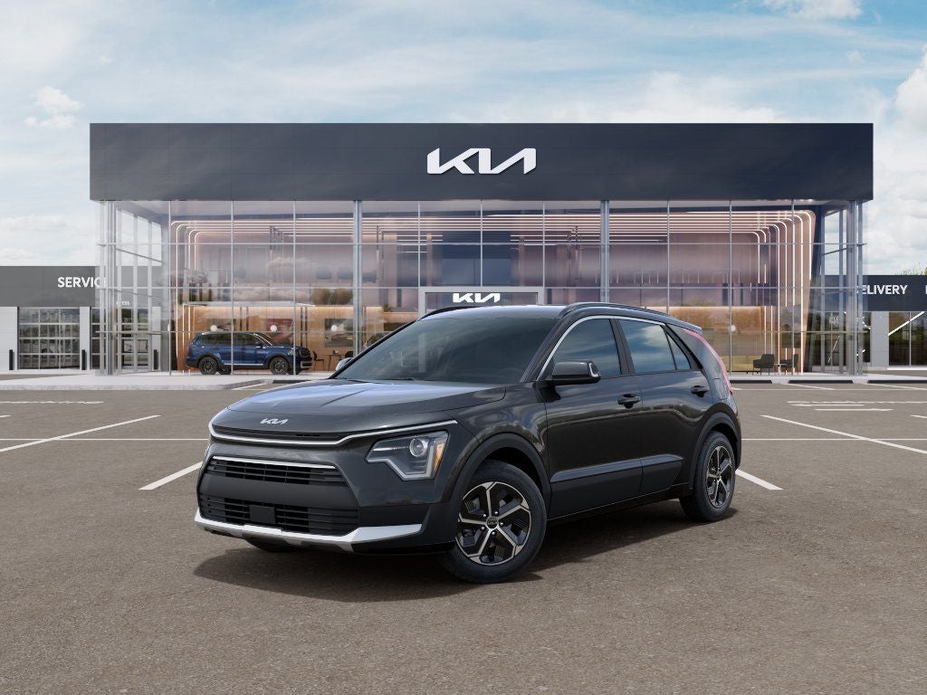 2026 Kia Niro EX in Interstellar G — front three-quarter view