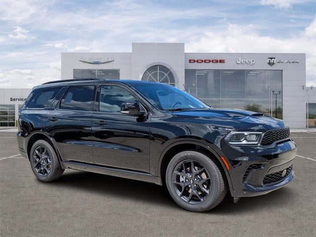 2026 Dodge Durango DURANGO GT PREMIUM AWD HEMI V8 in Diamond Black Clear-Coat Exterior Paint — front three-quarter view