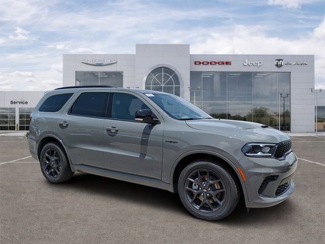 2026 Dodge Durango DURANGO GT PLUS AWD HEMI V8 in Destroyer Gray Clear-Coat Exterior Paint — front three-quarter view
