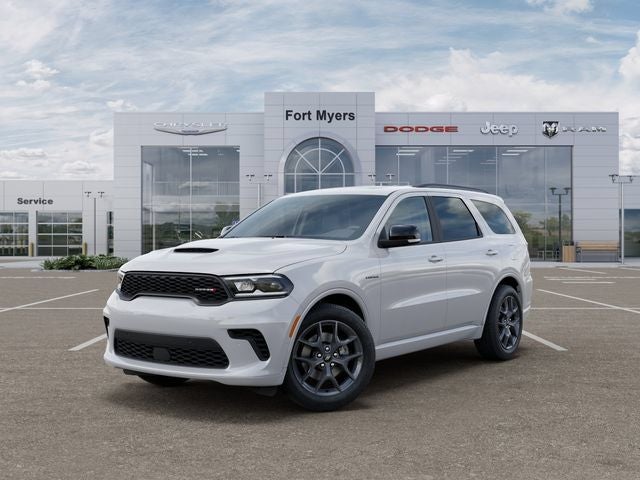 2026 Dodge Durango DURANGO GT PLUS AWD HEMI V8 in White Knuckle Clear-Coat Exterior Paint — front three-quarter view