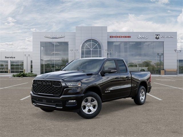 2025 RAM 1500 Big Horn/Lone Star in Diamond Black Crystal Pearlcoat — front three-quarter view