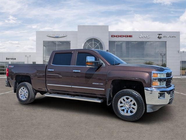 2016 Chevrolet Silverado 2500Hd LTZ in Autumn Bronze Metallic — front three-quarter view