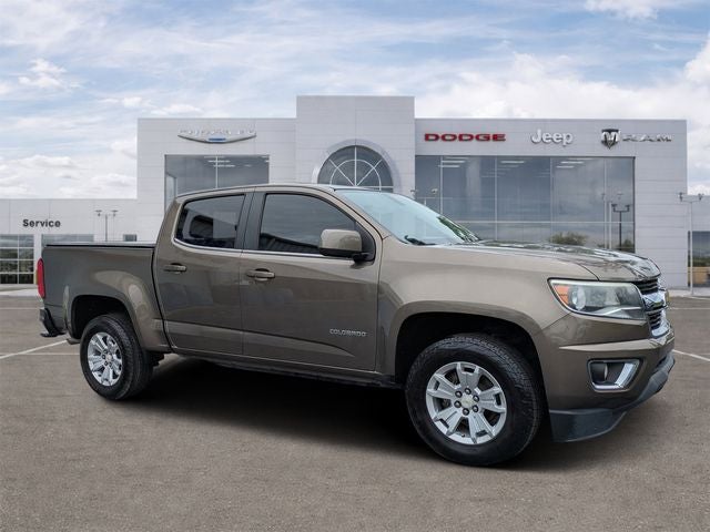 2016 Chevrolet Colorado LT in Brownstone Metallic — front three-quarter view