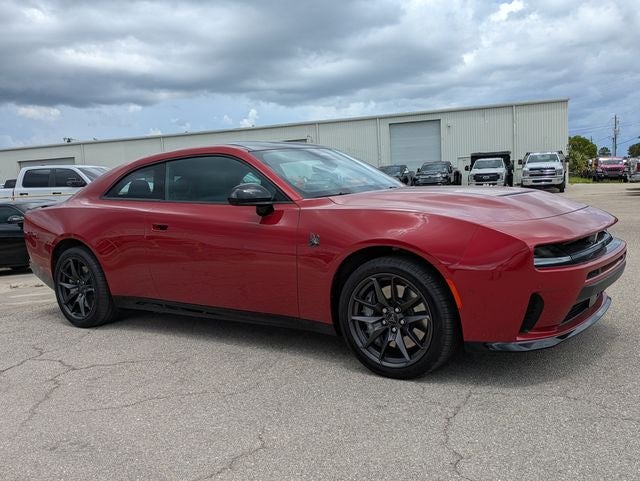 2026 Dodge Charger Scat Pack in Redeye — front three-quarter view