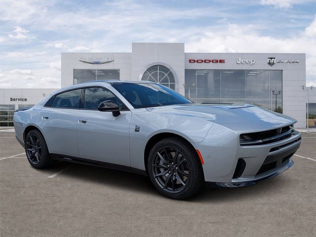 2026 Dodge Charger CHARGER SCAT PACK 4-DOOR AWD in Triple Nickel Exterior Paint — front three-quarter view