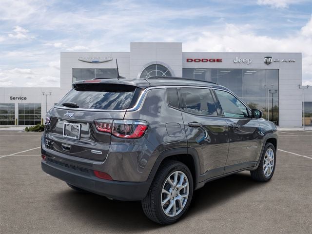 2022 Jeep Compass — rear three-quarter view