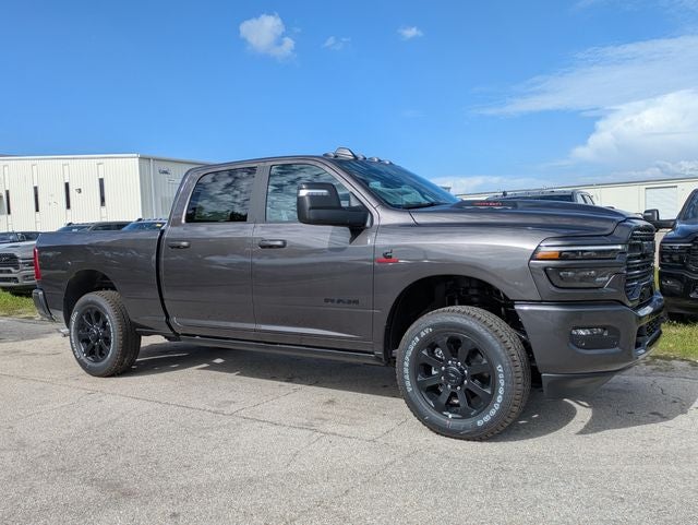 2026 RAM Ram 2500 RAM 2500 LARAMIE CREW CAB 4X4 6'4' BOX in Granite Crystal Metallic Clear-Coat Exterior Paint — front three-quarter view