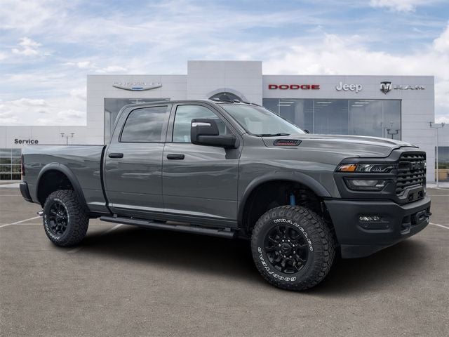 2026 RAM Ram 2500 RAM 2500 TRADESMAN CREW CAB 4X4 6'4' BOX in Ceramic Gray Clear-Coat Exterior Paint — front three-quarter view