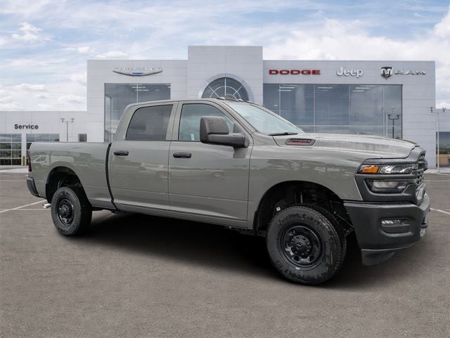 2026 RAM 2500 Tradesman in Ceramic Gray Clearcoat — front three-quarter view