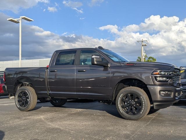 2026 RAM Ram 2500 RAM 2500 BIG HORN CREW CAB 4X4 6'4' BOX in Granite Crystal Metallic Clear-Coat Exterior Paint — front three-quarter view